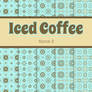 Free Iced Coffee: Floral 2 Patterned Papers