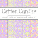 Free Cotton Candies: Pastel Patterned Papers