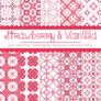 Free Strawberry and Vanilla Pattern Pack