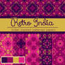 Free Retro India Patterned Papers