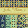 Free Chichi Vintage 16 Patterned Papers