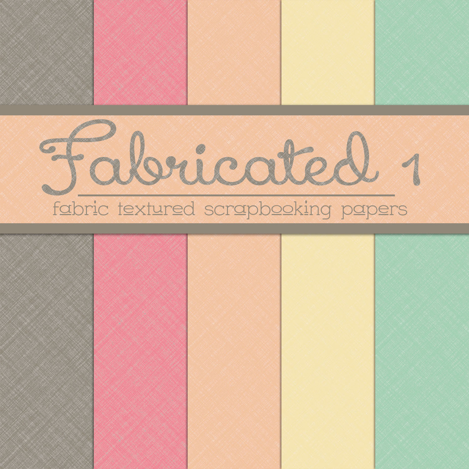 Free Fabricated 1: Fabric Textured Papers
