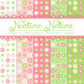 Free Nurture Nature Floral Papers