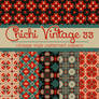 Free Chichi Vintage 33 Patterned Papers