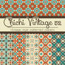 Free Chichi Vintage 52 Patterned Papers