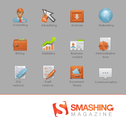 Icons for Smashing Magazine