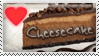 Animated Cheesecake Stamp