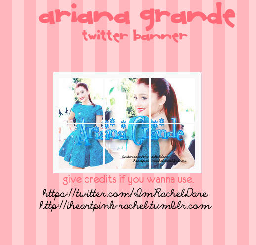 Ariana Grande Twitter Banner By Iheartpink Rachel On Deviantart Ariana twitter pack 42 ✨. deviantart