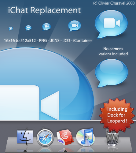 iChat Replacement by Sekkyumu