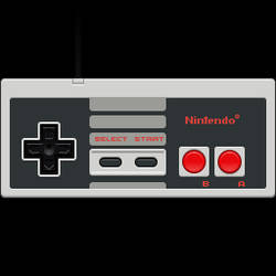 NES controller icon