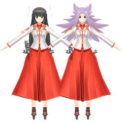 mmd Montecore Hiyou and Junyou download