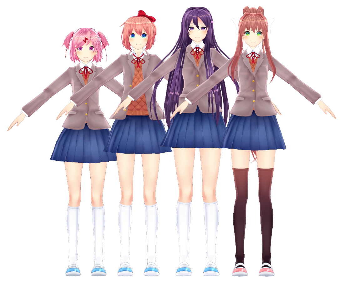 MMDxDOWNLOAD :: Doki Doki Literature Club :: DL by OzzWalcito on DeviantArt