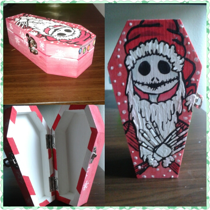 Nightmare Before Christmas Coffin Box - SOLD