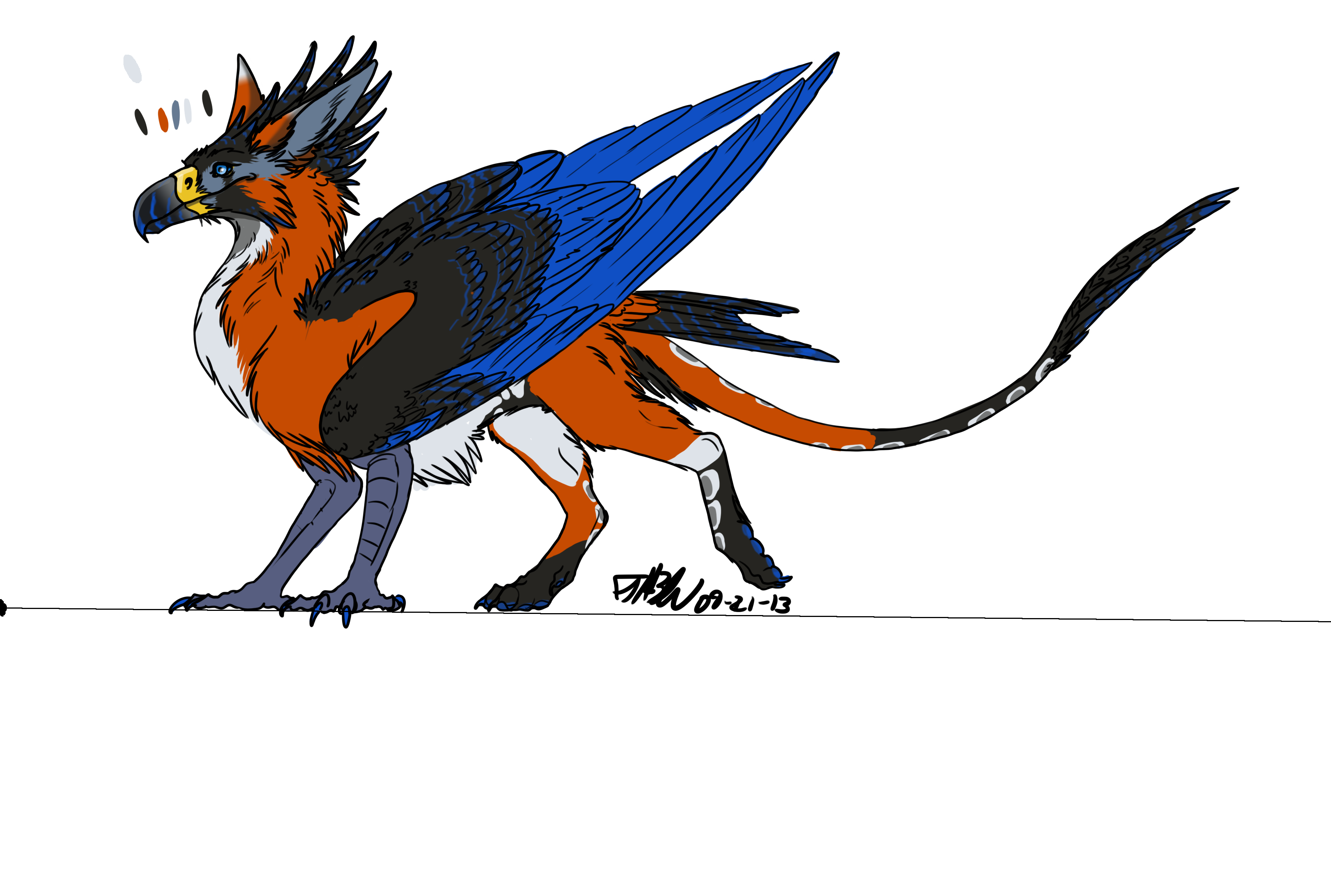 new character wip by atrafeathers on DeviantArt
