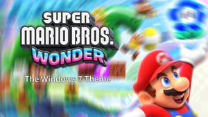 Super Mario Bros Wonder Windows 7 Themepack