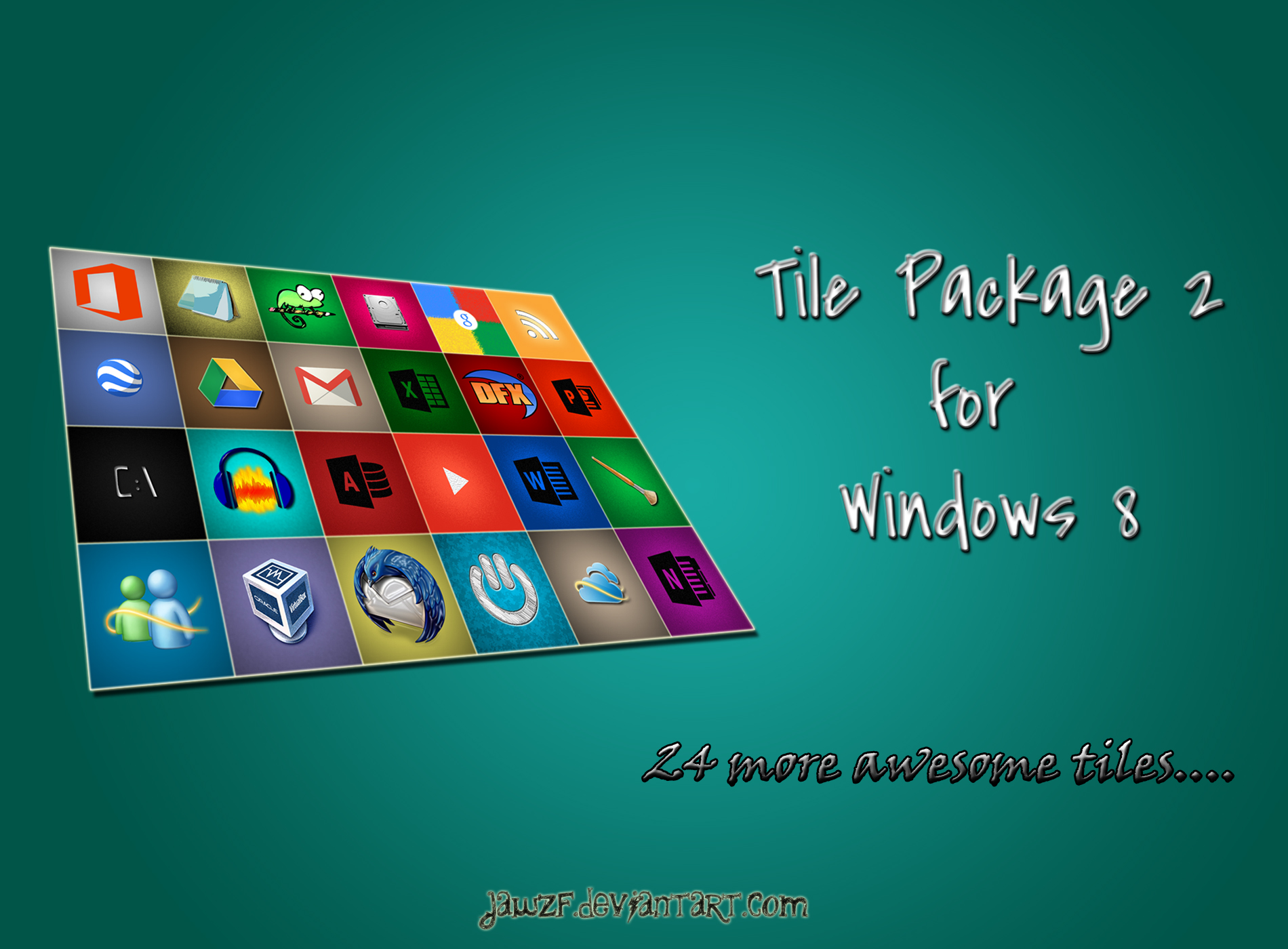 Tile Package 2 for Windows 8 by jawzf