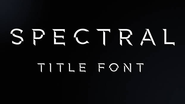 SPECTRAL Font