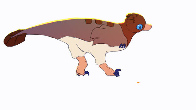 tiny velociraptor
