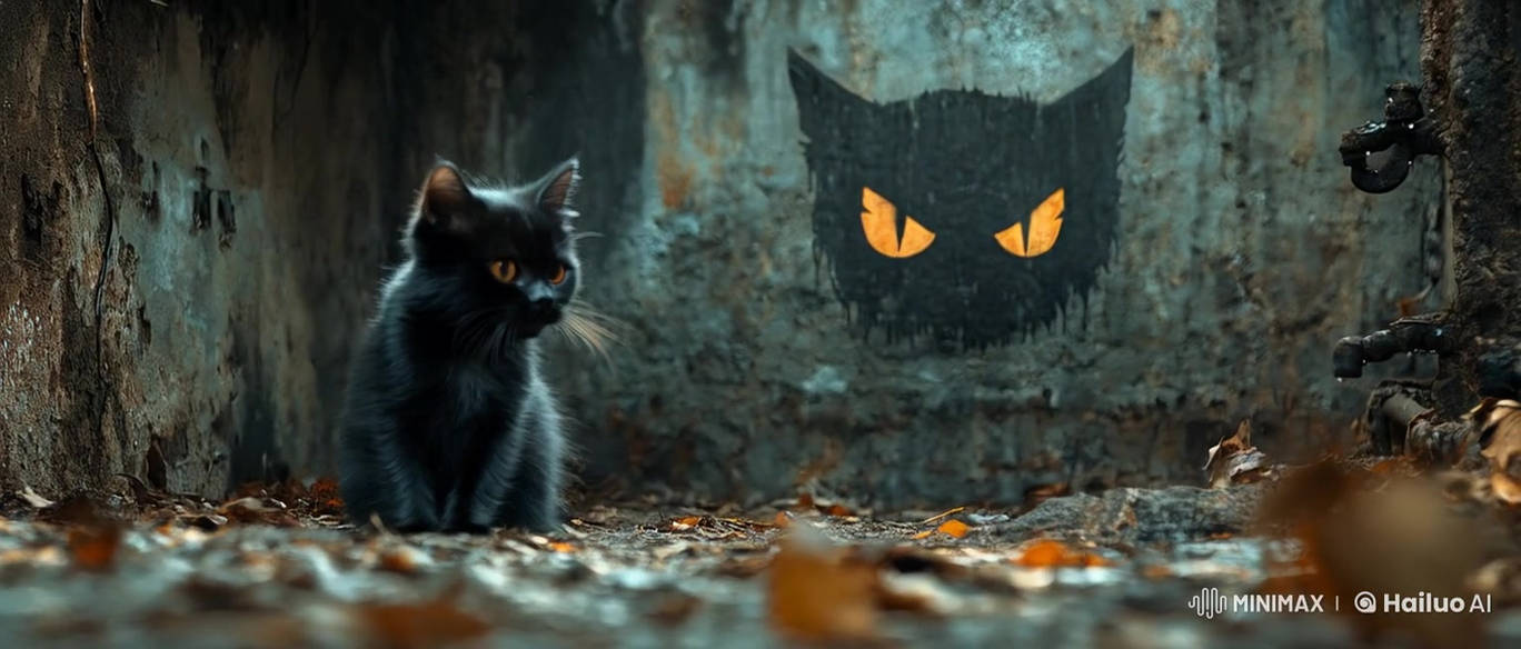 Cat on the wall (video) by sashander on DeviantArt