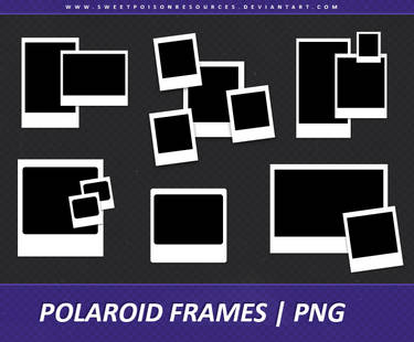 Polaroid Frames - PNG 003