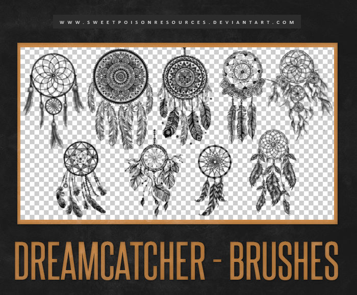 Dreamcatcher Brushes Photoshop By Sweetpoisonresources On Deviantart