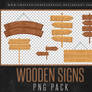 Wooden Signs | PNG