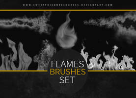 Flames Brushes | Photoshop