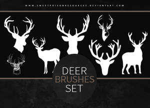 Deer Brushes | Photoshop