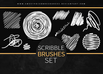 Scribble Brushes | Photoshop