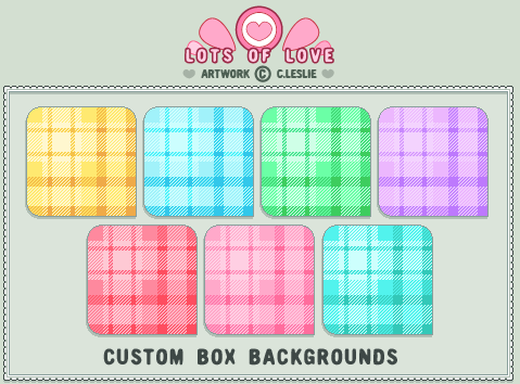 CBox BG - Pretty in Plaid by firstfear