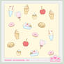 Pixel - Dessertalicious BG Tile