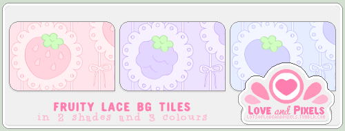 Vector - FruityLace BG Tiles