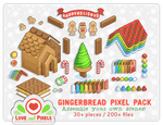 PixelPack - Gingerbread Village by firstfear