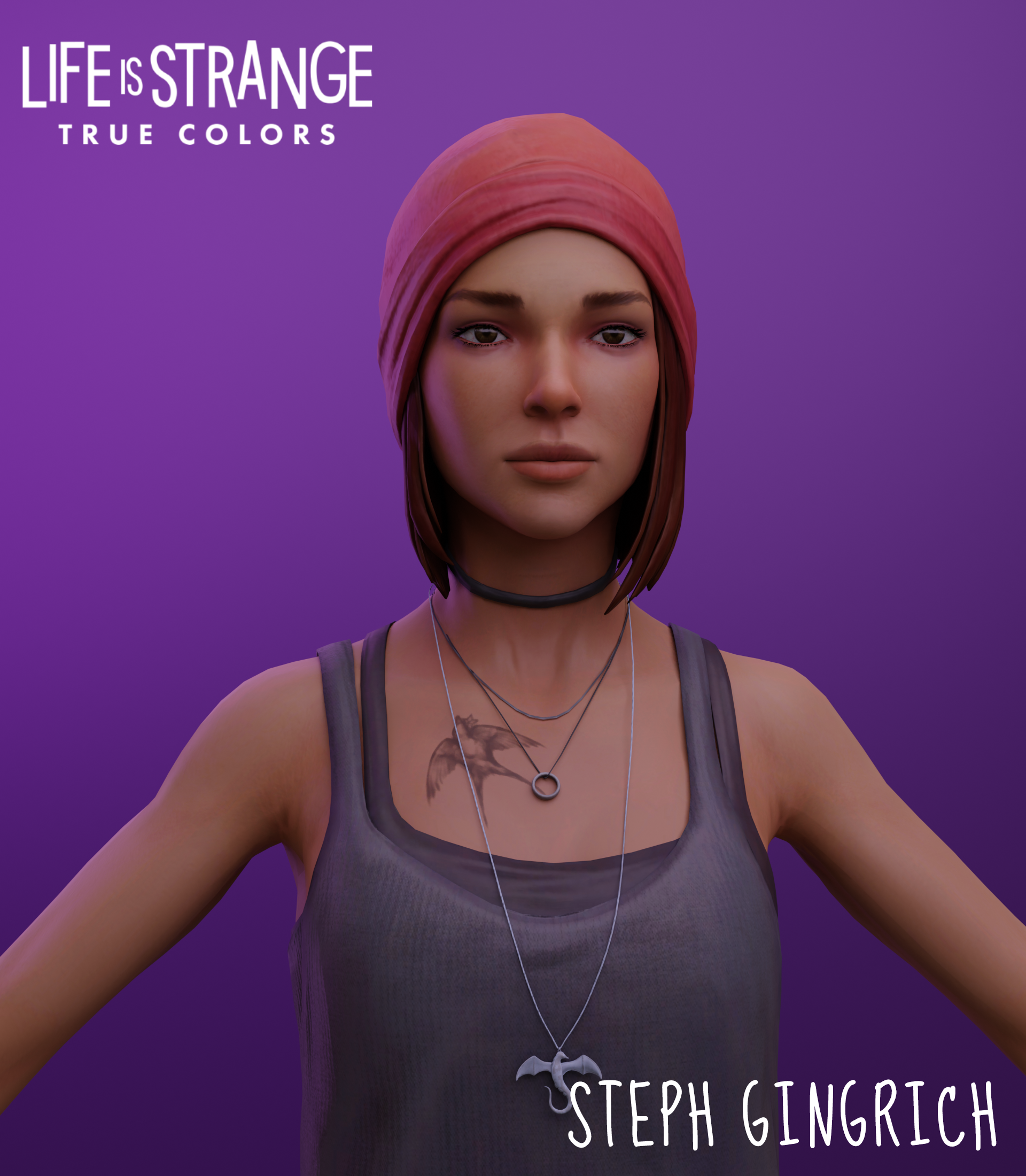 LIS: TRUE COLORS - Steph Gingrich XPS/FBX by FrankDP1 on DeviantArt