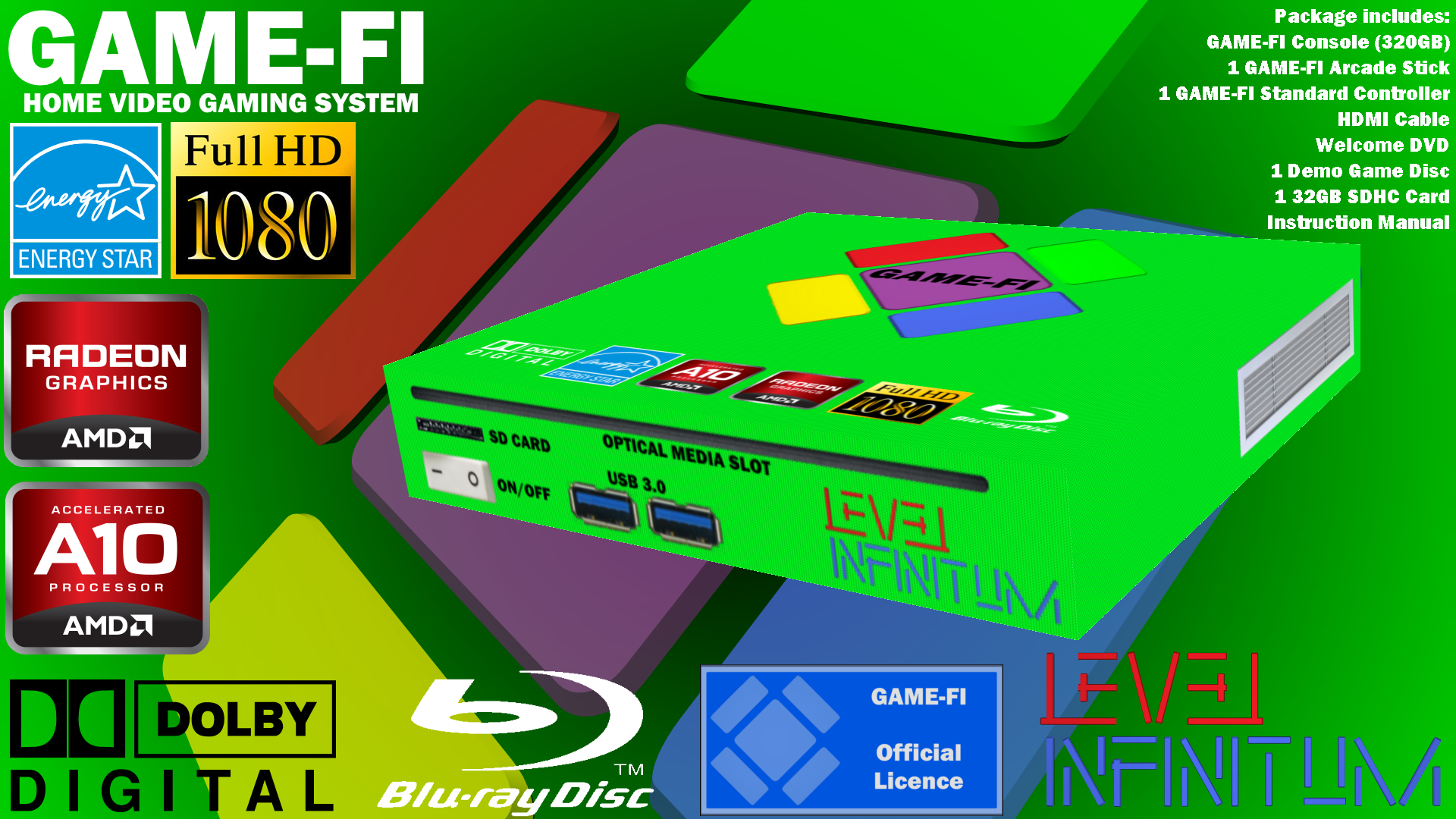 GameFi Console Box Art by LevelInfinitum on DeviantArt