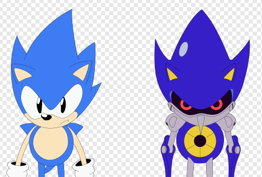 Sonic and Metal (SVG) by Diamond00744