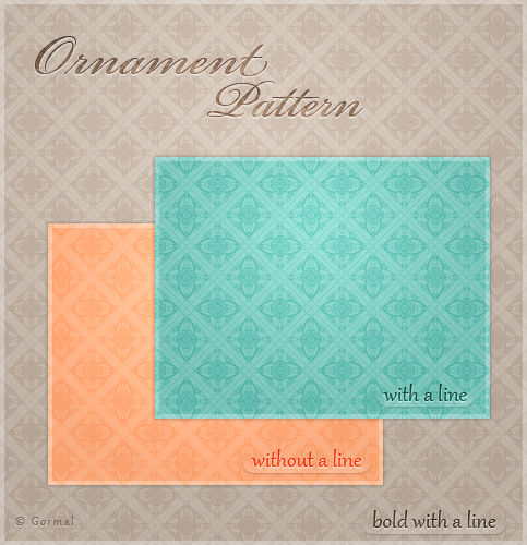 Ornament Pattern by Gormal on DeviantArt
