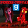 (Gmod) Pinkis Cupcake with RED Uber Skin