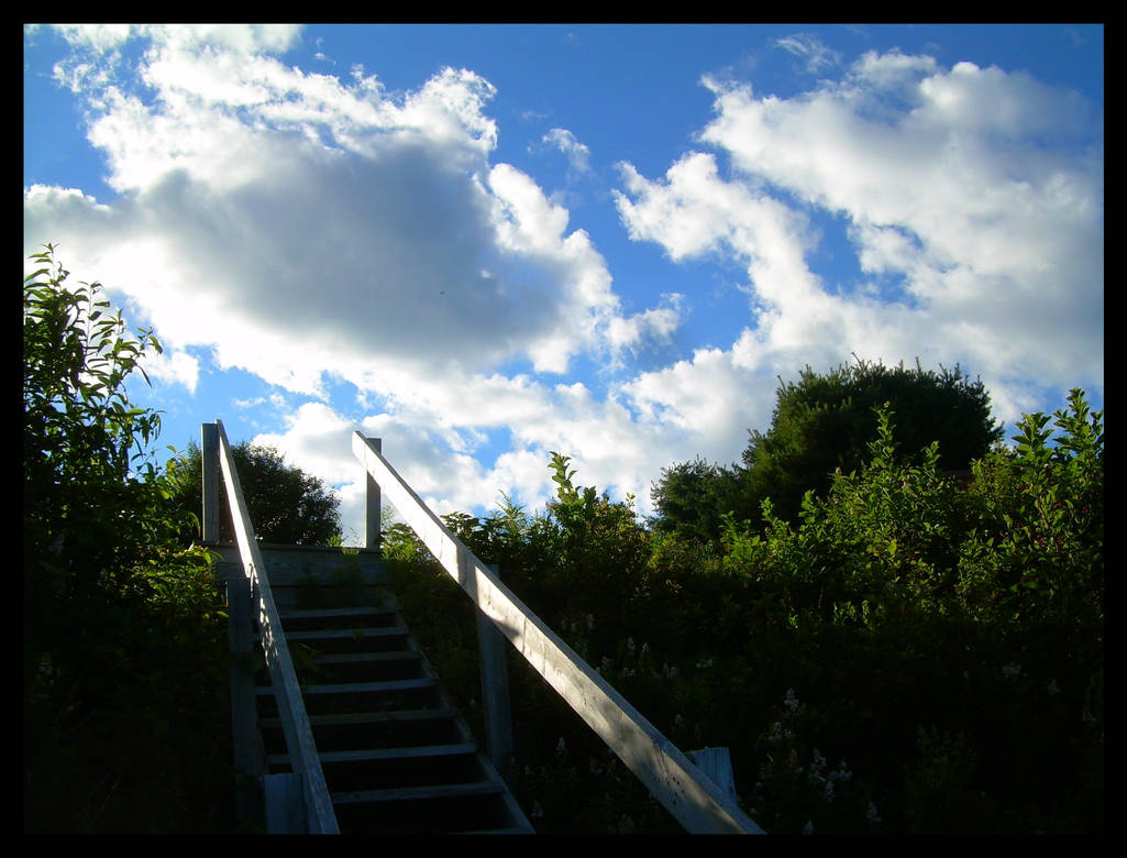 Stairway to the Sky by divby0 on DeviantArt