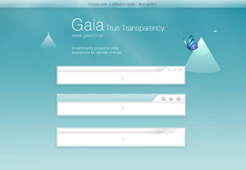 Gaia10 True Transparency