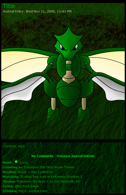 Scyther Skin v2