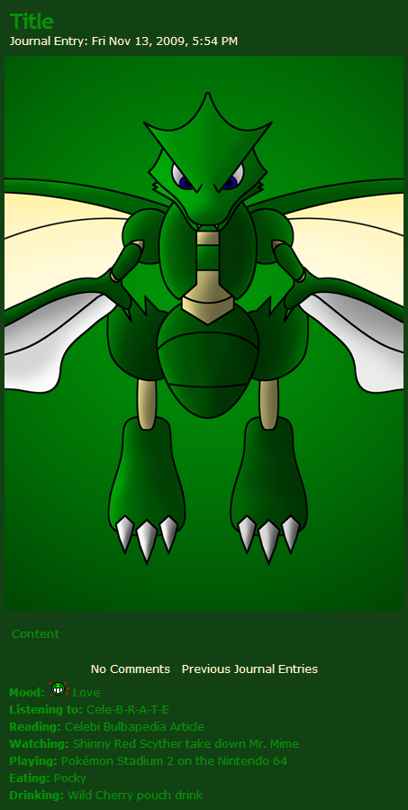 Scyther Skin V4