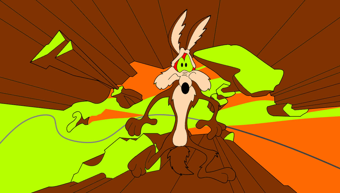 Gif Animation Wile E Coyote Falling By Aldrine2004 On Deviantart