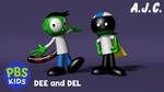 Dee and Del 3D models (with download) by AldrineRowdyruffBoy