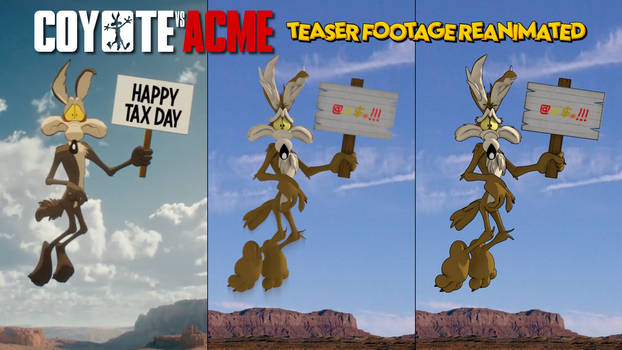 Coyote vs. Acme teaser footage reanimated