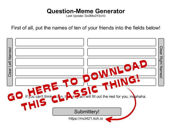 Question-Meme Generator