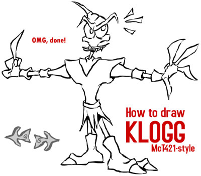 How To Draw Klogg