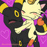 Moonfelineshipping- MeowthxUmbreon