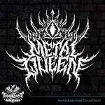 Metal Queen - Death Metal T-shirt Print Design by ToughCrest