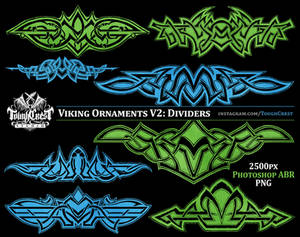 Viking Ornaments V2: Dividers
